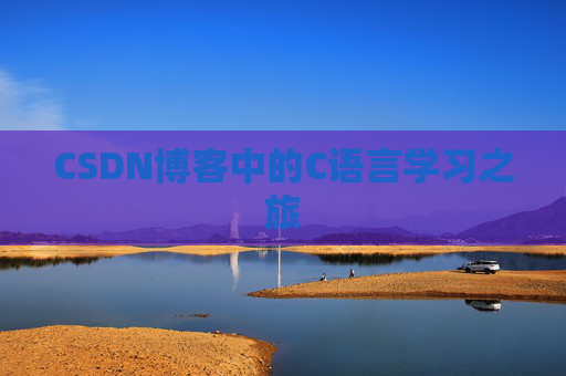 CSDN博客中的C语言学习之旅